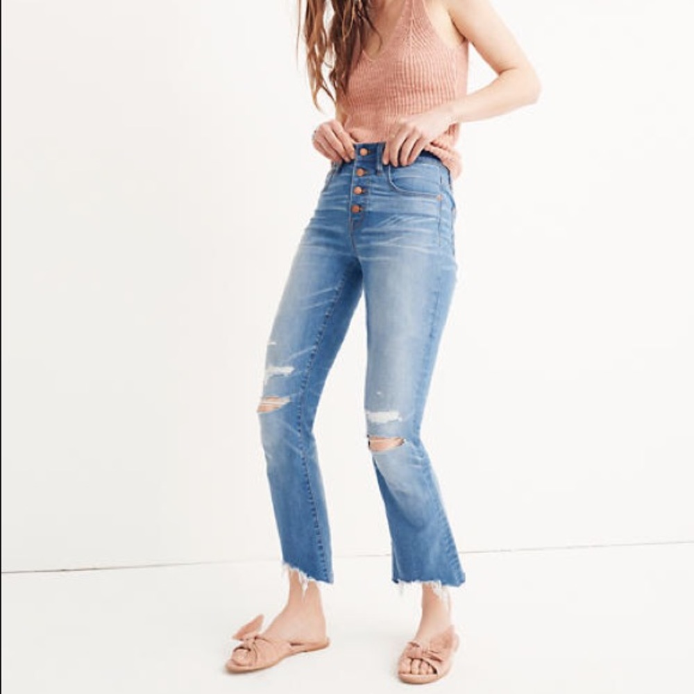 Madewell Cali Demi-Boot Jean